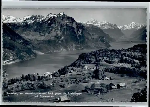 Seelisberg UR Seelisberg Axenstrasse Bristenstock * / Seelisberg /Bz. Uri