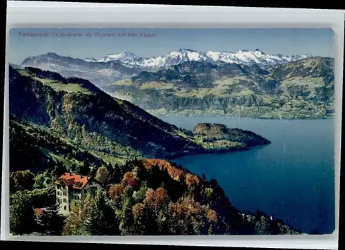 Vitznau Vitznau Ferienheim Grubisbalm x / Vitznau /Bz. Luzern