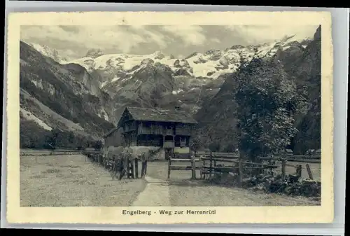 Engelberg OW Engelberg Herrenrueti x / Engelberg /Bz. Obwalden