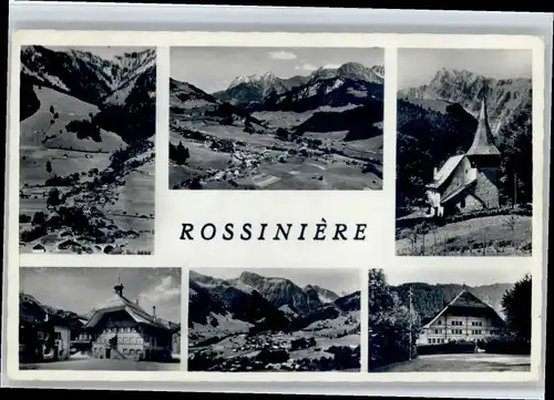 Rossiniere Rossiniere  x / Rossiniere /Bz. Pays-d Enhaut