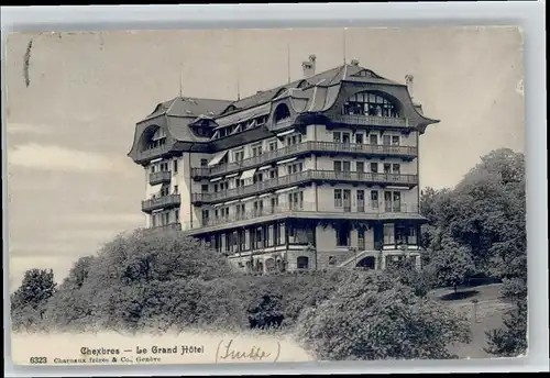 Chexbres Chexbres Le Grand Hotel  x / Chexbres /Bz. Lavaux