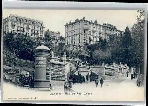 Lausanne VD Lausanne Rue du Petit Chene x / Lausanne /Bz. Lausanne City