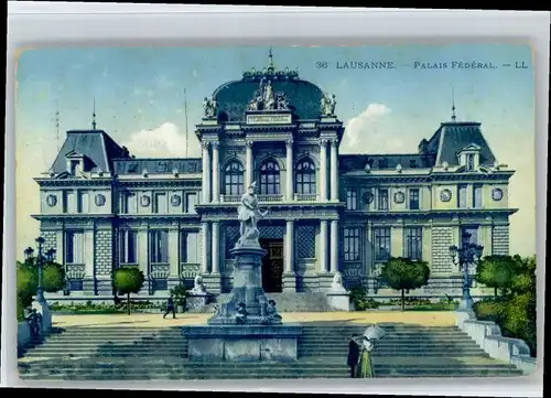 Lausanne VD Lausanne Palais Federal x / Lausanne /Bz. Lausanne City