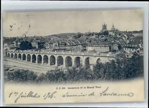 Lausanne VD Lausanne  x / Lausanne /Bz. Lausanne City