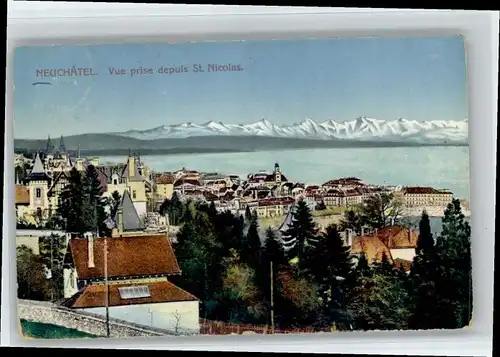 Neuchatel NE Neuchatel St Nicolas x / Neuchatel /Bz. Neuchâtel