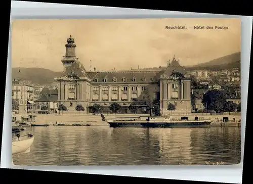 Neuchatel NE Neuchatel Hotel des Postes x / Neuchatel /Bz. Neuchâtel