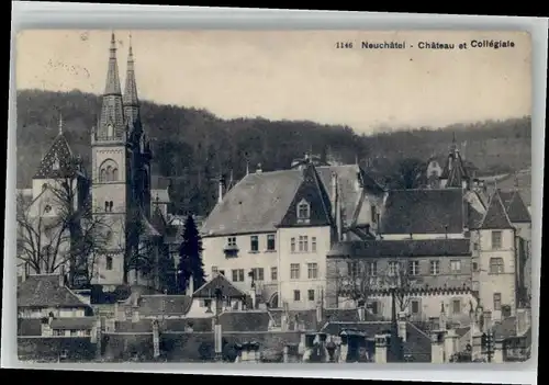 Neuchatel NE Neuchatel Schloss  x / Neuchatel /Bz. Neuchâtel