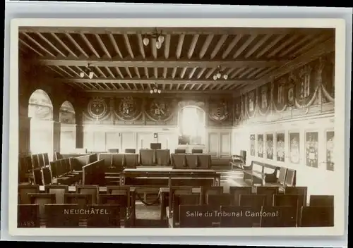 Neuchatel NE Neuchatel Salle du Tribunal Cantonal * / Neuchatel /Bz. Neuchâtel