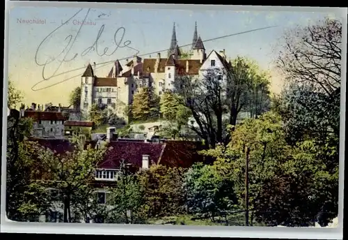 Neuchatel NE Neuchatel Schloss x / Neuchatel /Bz. Neuchâtel