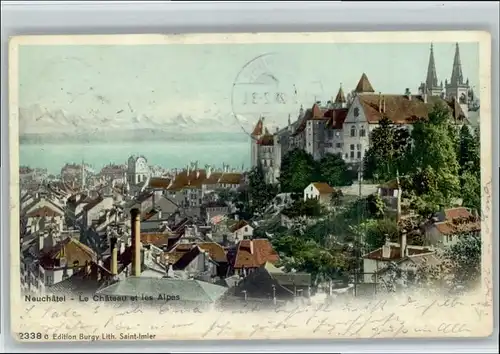 Neuchatel NE Neuchatel Schloss x / Neuchatel /Bz. Neuchâtel