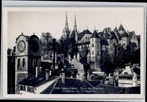 Neuchatel NE Neuchatel Schloss * / Neuchatel /Bz. Neuchâtel