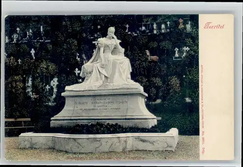 Territet Territet Denkmal Elisabeth d'Autriche * / Territet /Bz. Vevey