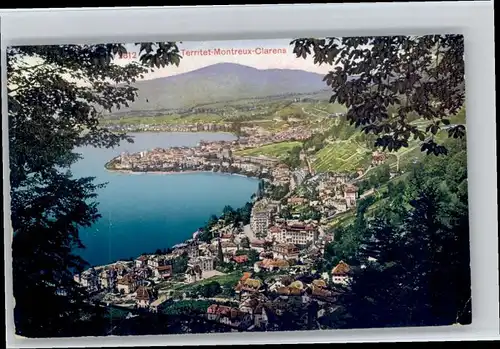 Territet Territet Montreux Clarens x / Territet /Bz. Vevey