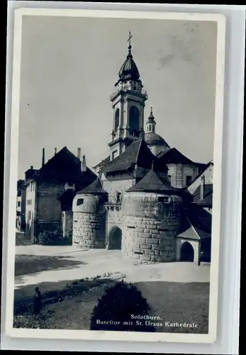 Solothurn Solothurn Baseltor St Ursus Kathedrale x / Solothurn /Bz. Solothurn