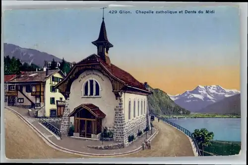 Glion Glion Kapelle Catholique et Dents du Mind x / Glion /Bz. Vevey