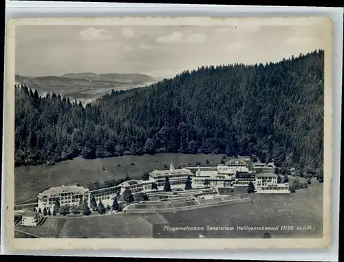 Heiligenschwendi Heiligenschwendi Fliegeraufnahme Sanatorium  * / Heiligenschwendi /Bz. Thun