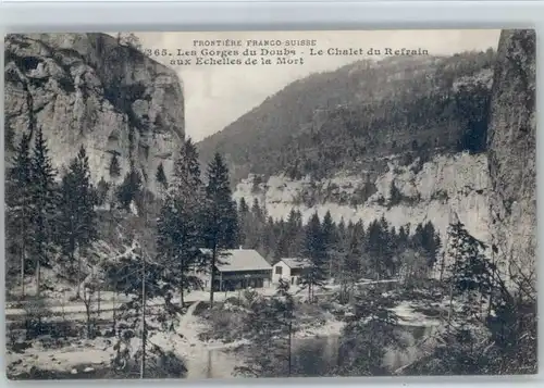 Pont-de-Roide Pont-de-Roide Gorges du Doubs Chalet Refrain Echelles Mort * / Pont-de-Roide /Arrond. de Montbeliard