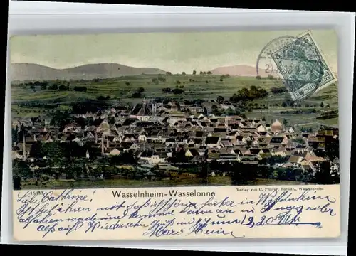 Wasselnheim Wasselnheim Wasselonne x / Wasselonne /Arrond. de Molsheim