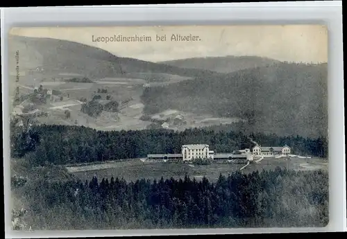 Altweier Altweier Leopoldinenheim x / Aubure /Arrond. de Ribeauville