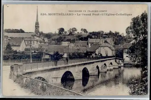 Montbeliard Montbeliard Grand Pont Eglise Catholique * / Montbeliard /Arrond. de Montbeliard