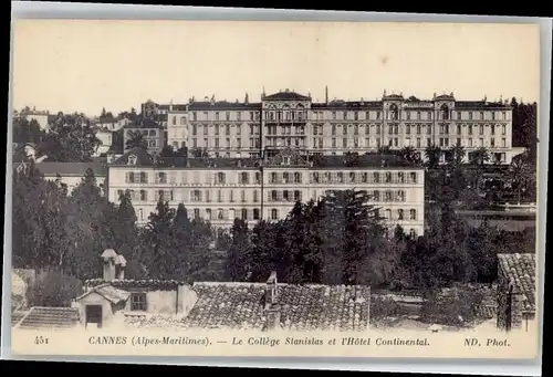 Cannes Alpes-Maritimes Cannes Colege Stanislas Hotel Continental * / Cannes /Arrond. de Grasse