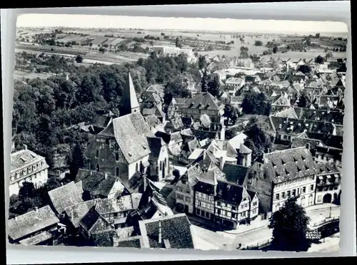 Wissembourg Wissembourg Fliegeraufnahme Eglise St. Jean x / Wissembourg /Arrond. de Wissembourg