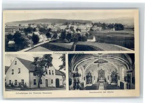 Konnersreuth Oberpfalz Konnersreuth Oberpfalz Geburtshaus Theresia Neumann Kirche * / Konnersreuth /Tirschenreuth LKR