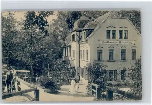 Dresden Dresden [Verlag] Gasthaus zur Meirmuehle x / Dresden Elbe /Dresden Stadtkreis