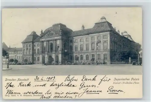 Neustadt Sachsen Neustadt Sachsen Japanisches Palais Kaiser Wilhelm Platz x / Neustadt Sachsen /Saechsische Schweiz-Osterzgebirge LKR