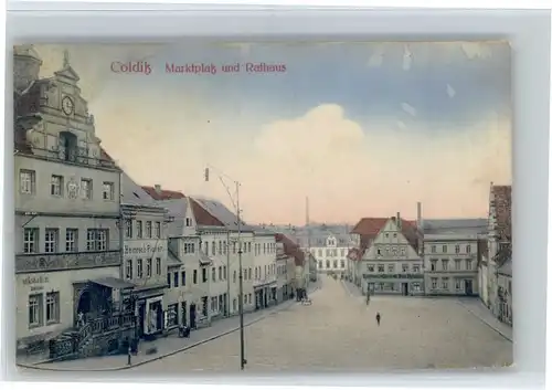 Colditz Colditz Marktplatz Rathaus x / Colditz /Leipzig LKR