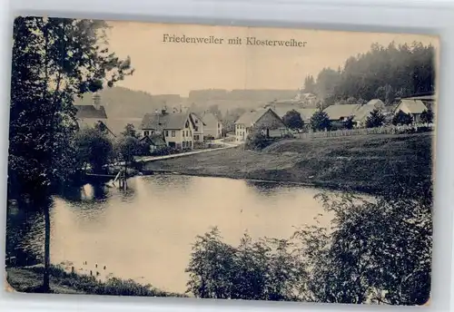 Friedenweiler Friedenweiler Klosterweiher x / Friedenweiler /Breisgau-Hochschwarzwald LKR