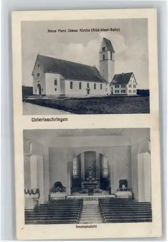 Unterlauchringen Unterlauchringen Herz Jesu Kirche * / Lauchringen /Waldshut LKR