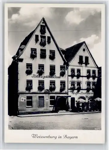 Weissenburg Bayern Weissenburg Hotel zur goldenen Rose * / Weissenburg i.Bay. /Weissenburg-Gunzenhausen LKR