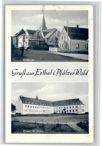 Esthal Esthal Dorfstrasse Kloster St Maria x / Esthal /Bad Duerkheim LKR