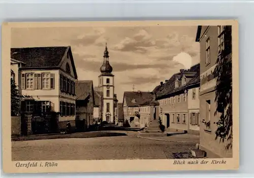 Gersfeld Rhoen Gersfeld Kirche * / Gersfeld (Rhoen) /Fulda LKR