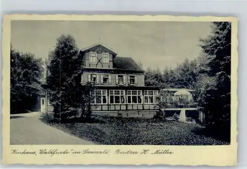 Waldfriede Bad Sobernheim Waldfriede Kurhaus x / Bad Sobernheim /Bad Kreuznach LKR