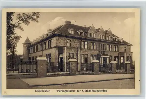 Oberhausen Oberhausen Werksgasthaus der Gutehoffnungshuette * / Oberhausen /Oberhausen Stadtkreis