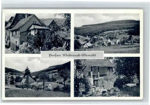 Allemuehl Allemuehl Pension Waldesruh * / Schoenbrunn /Heidelberg Stadtkreis