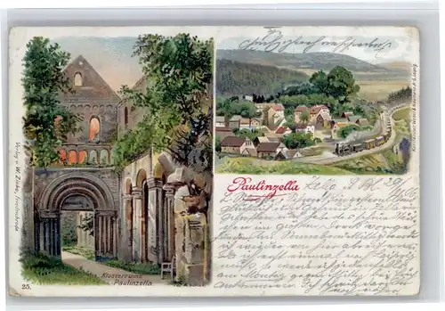 Paulinzella Paulinzella Kloster Ruine  x / Rottenbach Thueringen /Saalfeld-Rudolstadt LKR