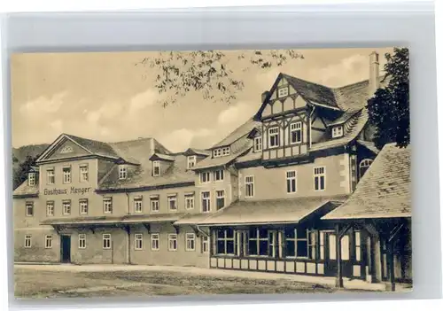 Paulinzella Paulinzella Gasthaus Menger * / Rottenbach Thueringen /Saalfeld-Rudolstadt LKR