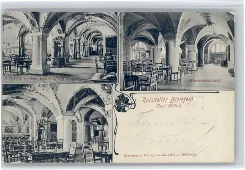 Bielefeld Bielefeld Ratskeller Bier Restaurant  x / Bielefeld /Bielefeld Stadtkreis