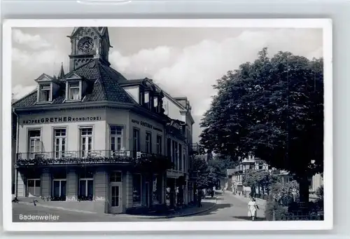 Badenweiler Badenweiler Kaffee Grether Konditorei x / Badenweiler /Breisgau-Hochschwarzwald LKR