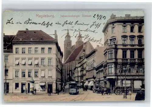 Magdeburg Magdeburg Johannesberger Strasse Strassenbahn x / Magdeburg /Magdeburg Stadtkreis
