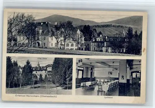 Obersasbach Obersasbach Erlenbad Altes Haus Marienheim * / Sasbach /Ortenaukreis LKR