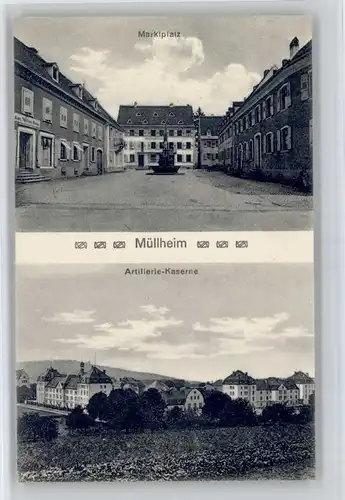 Muellheim Baden Muellheim Baden Marktplatz Artillerie Kaserne * / Muellheim /Breisgau-Hochschwarzwald LKR