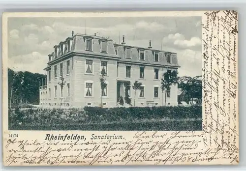 Rheinfelden AG Rheinfelden Sanatorium x / Rheinfelden /Bz. Rheinfelden