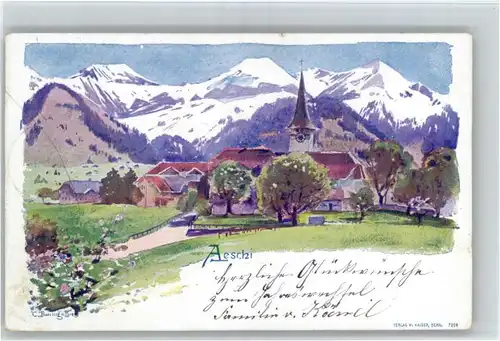 Aeschi Spiez Aeschi Spiez Kirche  x / Aeschi Spiez /Bz. Frutigen