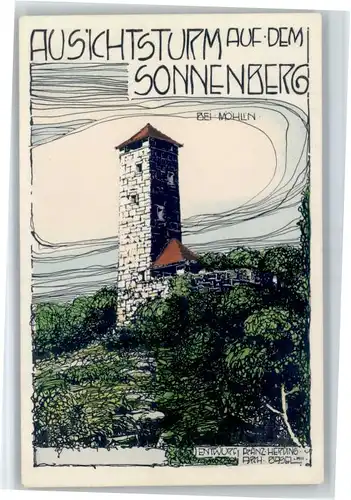 Moehlin Moehlin Aussichtsturm Sonnenberg * / Moehlin /Bz. Rheinfelden