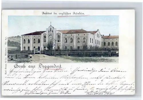 Deggendorf Donau Deggendorf Institut der englischen Fraeulein x / Deggendorf /Deggendorf LKR