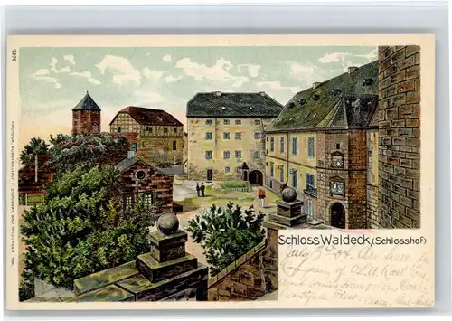 Schloss Waldeck Schloss Waldeck Schlosshof * / Waldeck /Waldeck-Frankenberg LKR